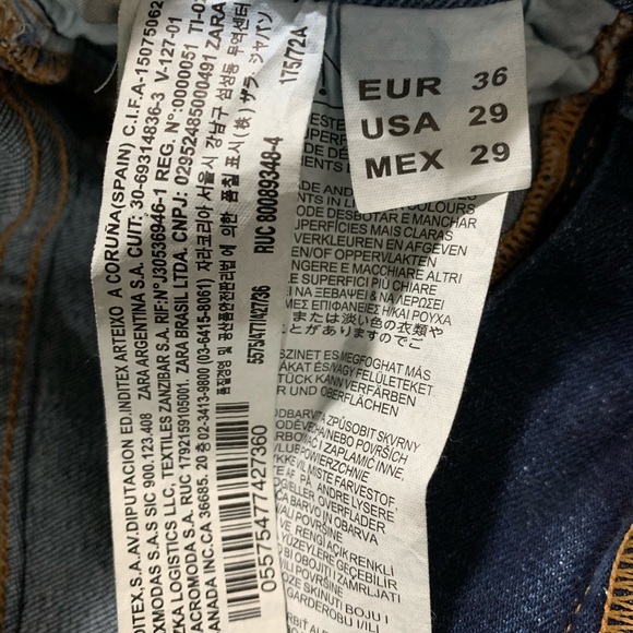 ZARA - Blue Skinny Jeans - Picture 4 of 4